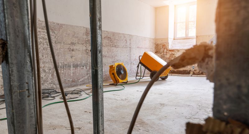 Basement Drying in Napa, CA