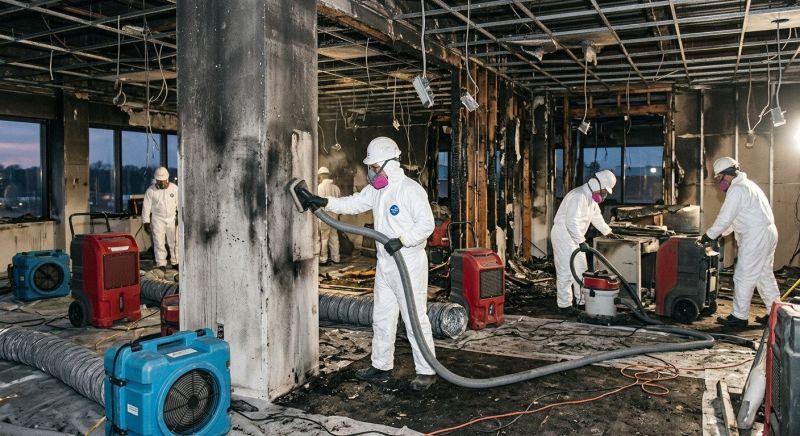Commercial Fire Mitigation in Mesa, AZ