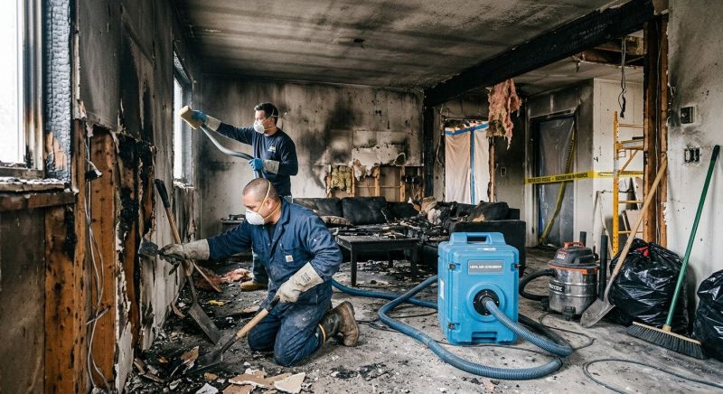 Fire Damage Cleaning in Scottsdale, AZ