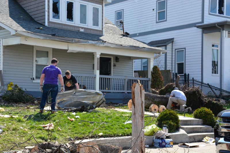 Hurricane Damage Restoration in Olathe, KS