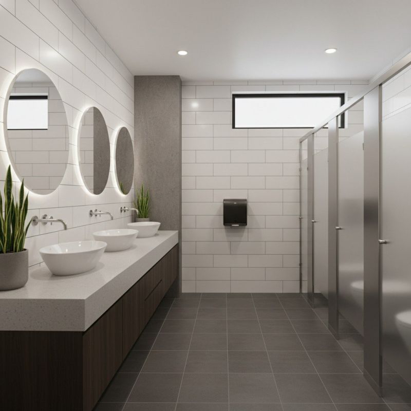 Industrial Bathroom Renovation in Arvada, CO