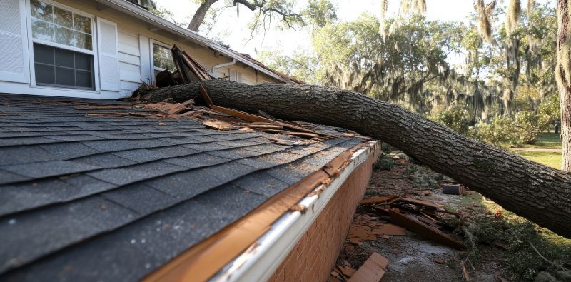 Roof Storm Damage Remediation in Alpharetta, GA