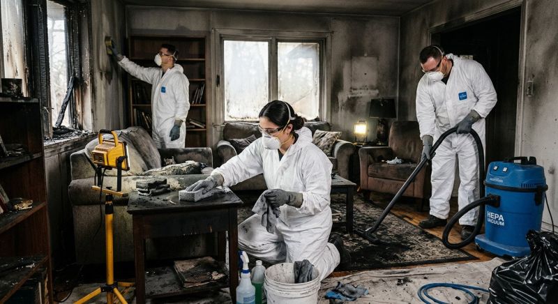 Soot Damage Cleanup in Chandler, AZ