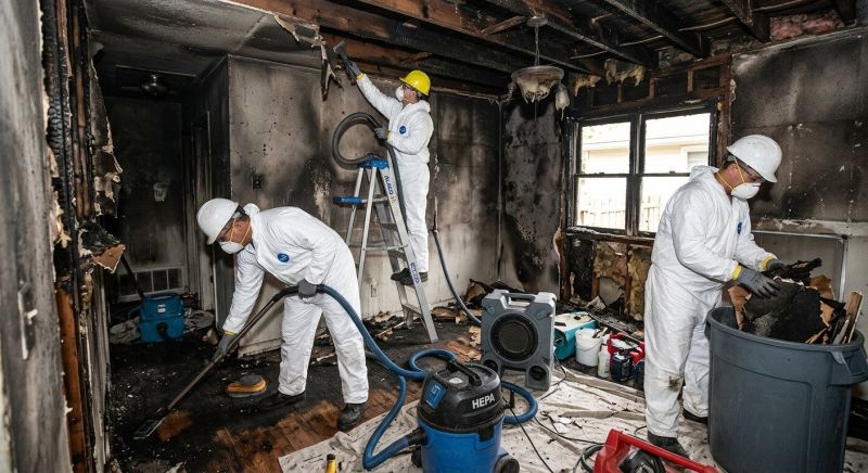 Fire Damage Cleanup in Scottsdale, AZ